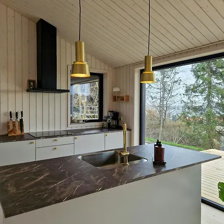 Newly Built With Sea View On Bornholm Gudhjem